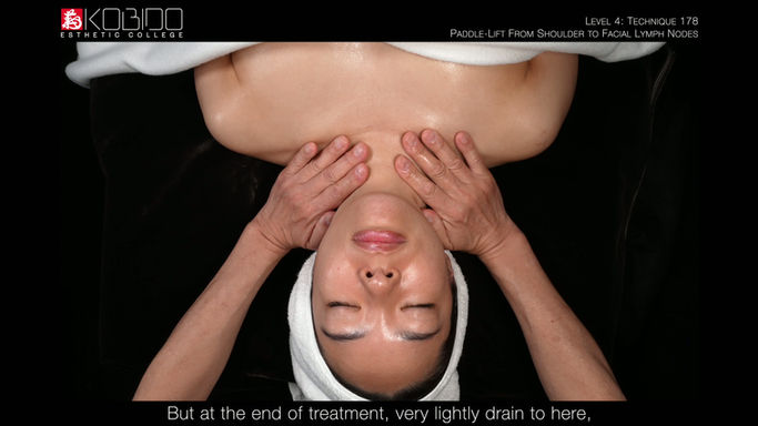 Technique 178: Paddle-Lift From Shoulder to Facial Lymph Nodes